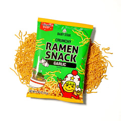Baby Star Crunchy Ramen Snack Tiny (Garlic 2.46oz) Oyatsu