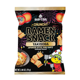 Baby Star Crunchy Ramen Snack Wide Yakisoba Flavor 2.46oz