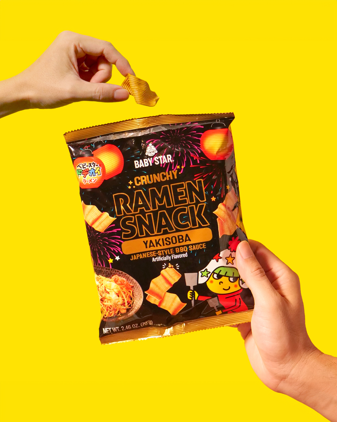 Baby Star Wide Yakisoba ramen snack lifestyle